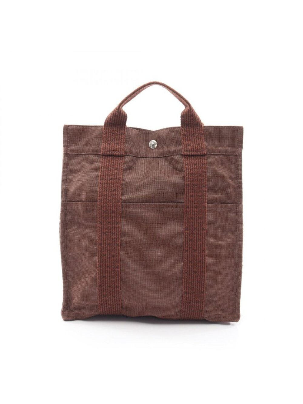 Hermes Backpack Herline a Dos MM Brown Canvas